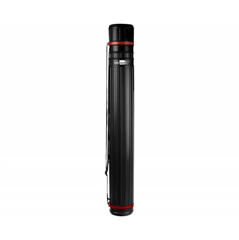 Portaplanos plastico extensible 75cm diametro 9 cm Liderpapel color negro