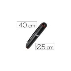 Portaplanos plastico extensible Liderpapel 40 cm diametro 5 cm color negro