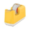 PORTARROLLO SOBREMESA LEITZ COSY PLASTICO PARA CINTAS 33 MT COLOR AMARILLO