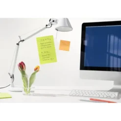 Post it ® Bloc de notas adhesivas Super sticky quita y pon 102x152 mm Amarillo ultra