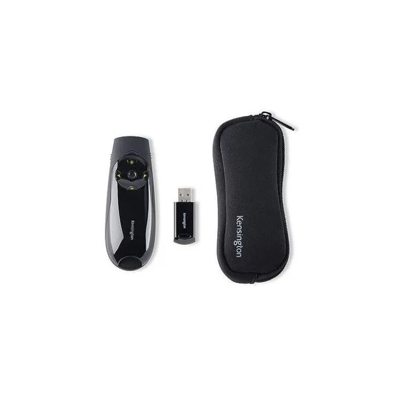 Puntero laser Kensington y joystick color verde