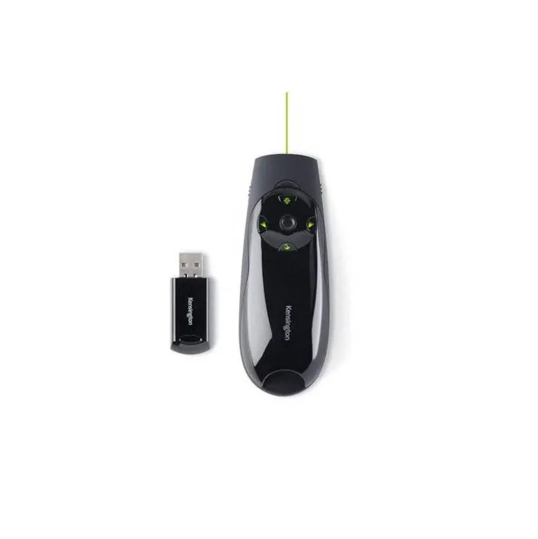 Puntero laser Kensington y joystick color verde