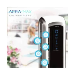 PURIFICADOR DE AIRE FELLOWES AERAMAX DX5 RENDIMIENTO HASTA 8 M2 FILTRO HEPA / CARBONO 180X214X700 MM