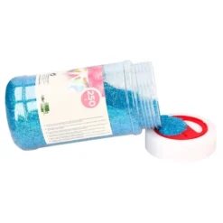 PURPURINA LIDERPAPEL FANTASIA COLORES METALICOS PASTELES SURTIDOS BOTE DE 250 GR