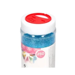 PURPURINA LIDERPAPEL FANTASIA COLOR METALICO AZUL PASTEL BOTE DE 250 GR