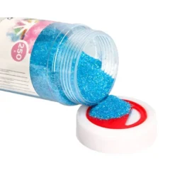 PURPURINA LIDERPAPEL FANTASIA COLOR METALICO AZUL PASTEL BOTE DE 250 GR