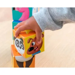 PUZLE GOULA CUBOS DE CARTON APILABLES MATCH&MIX 6 PIEZAS +2 AÑOS