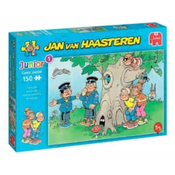 PUZLE GOULA JUMBO JAN VAN HAASTEREN ESCONDITE Y BUSQUEDA 150 PIEZAS +5 AÑOS