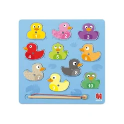 PUZLE GOULA MADERA MAGNETICO 11 PIEZAS PATOS MAGICOS