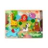 PUZLE INFANTIL IMAGINOVO MADERA 3D ANIMALES +12 MESES 8 PIEZAS 29,5X22X1,7CM
