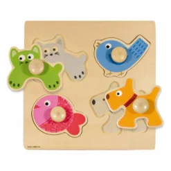 Puzzle a partir de 1 año Animales domesticos Goula