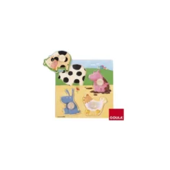 Puzzle a partir de 1 año Animales de la Granja Goula