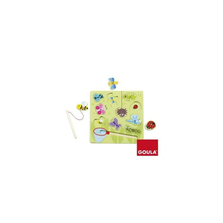 Puzzle Bichos Magneticos a partir de 1 año de 10 piezas Goula