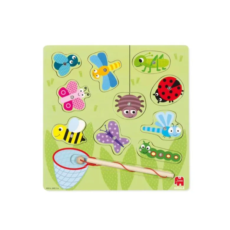 Puzzle Bichos Magneticos a partir de 1 año de 10 piezas Goula