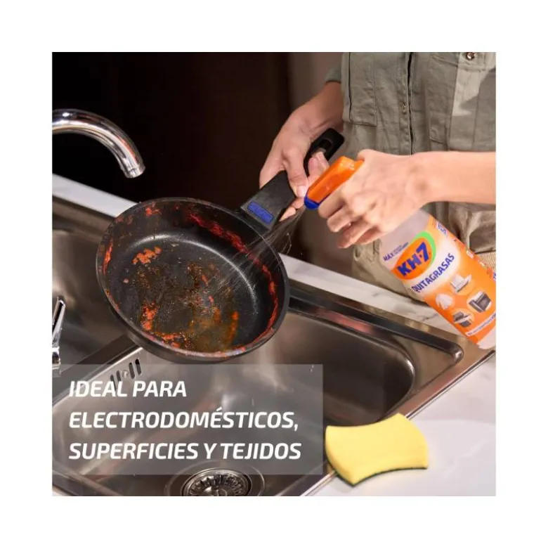 Quitagrasa KH-7 con pistola pulverizadora botella de 750 ml