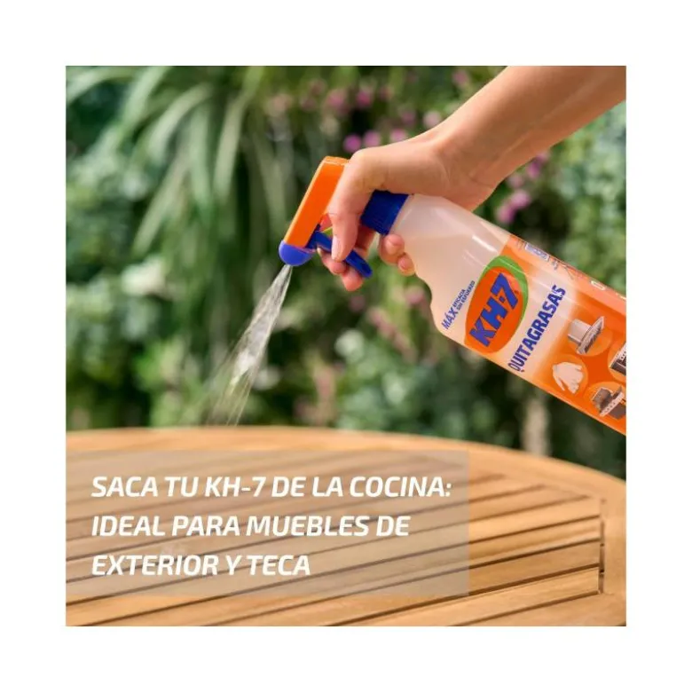 Quitagrasa KH-7 con pistola pulverizadora botella de 750 ml