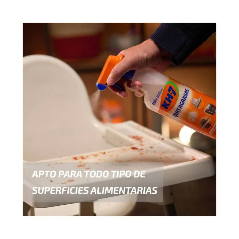Quitagrasa KH-7 con pistola pulverizadora botella de 750 ml