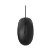 RATON HP 125 OPTICO CON CABLE 3 BOTONES 1200 DPI COLOR NEGRO