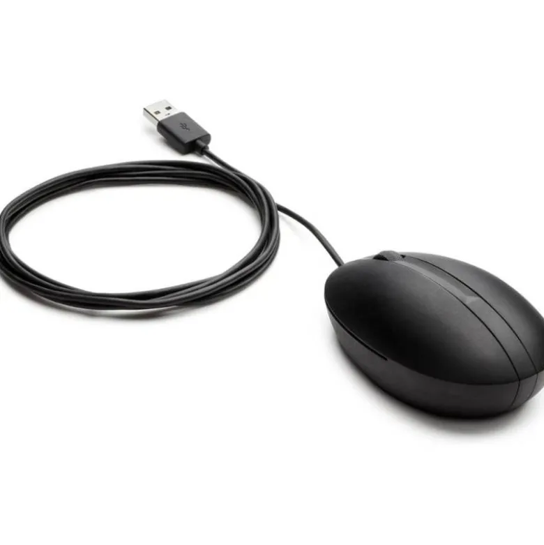 RATON HP 320M OPTICO 1000 DPI USB-A LONGITUD CABLE 180 CM COLOR NEGRO