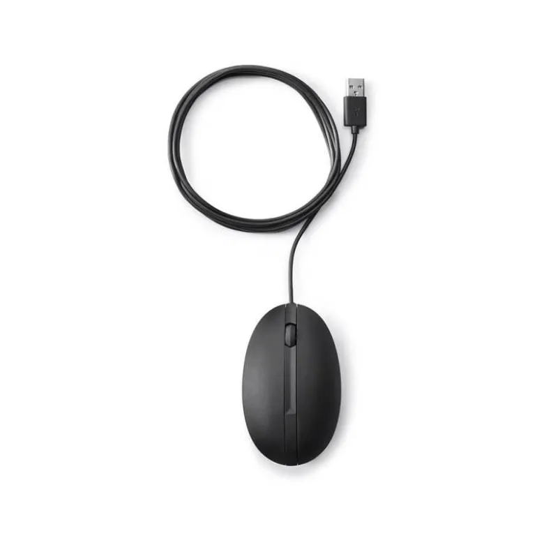 RATON HP 320M OPTICO 1000 DPI USB-A LONGITUD CABLE 180 CM COLOR NEGRO
