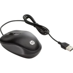 RATON HP VIAJE OPTICO 1000 DPI USB-A LONGITUD CABLE 100 CM COLOR NEGRO