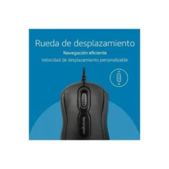 RATON KENSINGTON OPTICO IN A BOX EQ CON CABLE 1,8 MT 1000 DPI USB-A COLOR NEGRO