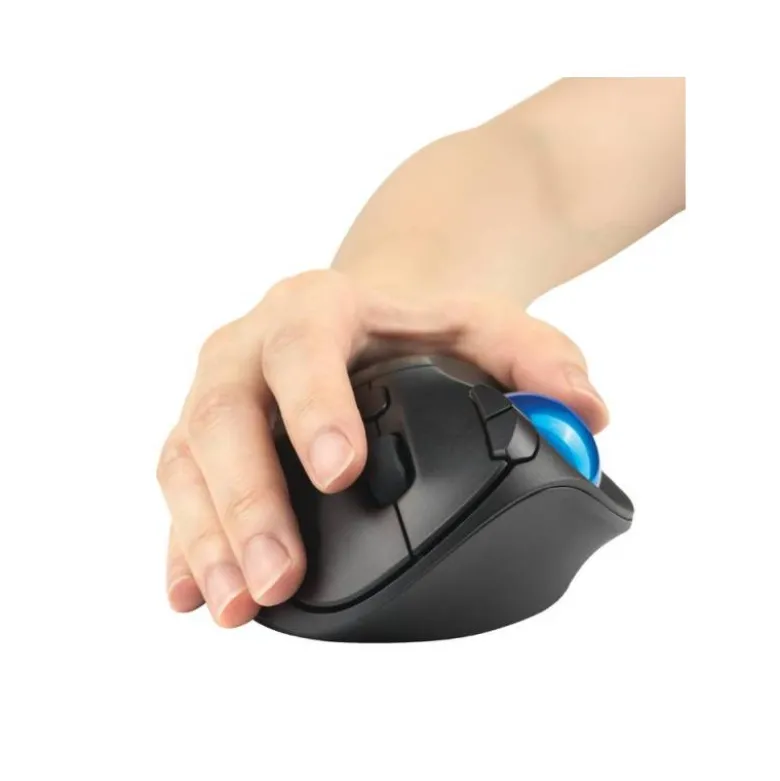 RATON KENSINGTON OPTICO TRACKBALL TB450 PRO FIT ERGO 1600 DPI INALAMBRICO COLOR NEGRO/AZUL