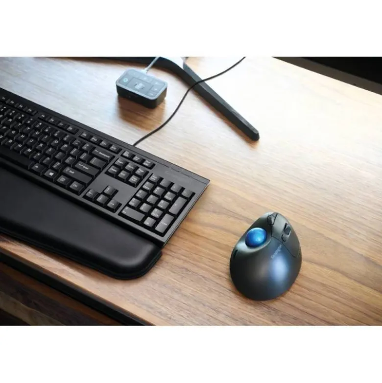 RATON KENSINGTON OPTICO TRACKBALL TB450 PRO FIT ERGO 1600 DPI INALAMBRICO COLOR NEGRO/AZUL