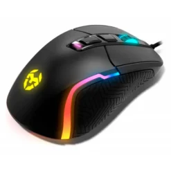 RATON KROM KICK GAMING RGB OPTICO 800-6200 DPI 7 BOTONES ILUMINACION LED RGB RAINBOW