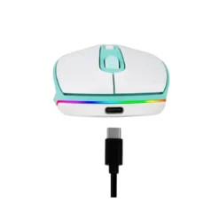 RATON NGS SMOG OPTICO 1000/1600/2400 DPI INALAMBRICO 3 BOTONES RECEPTOR USB 2,4 GHZ LUCES