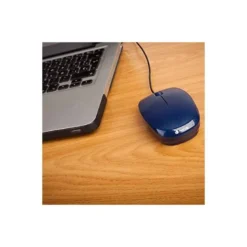 RATON NGS WIRED FLAME OPTICO CON CABLE 1000 DPI AMBIDIESTROS USB COLOR AZUL