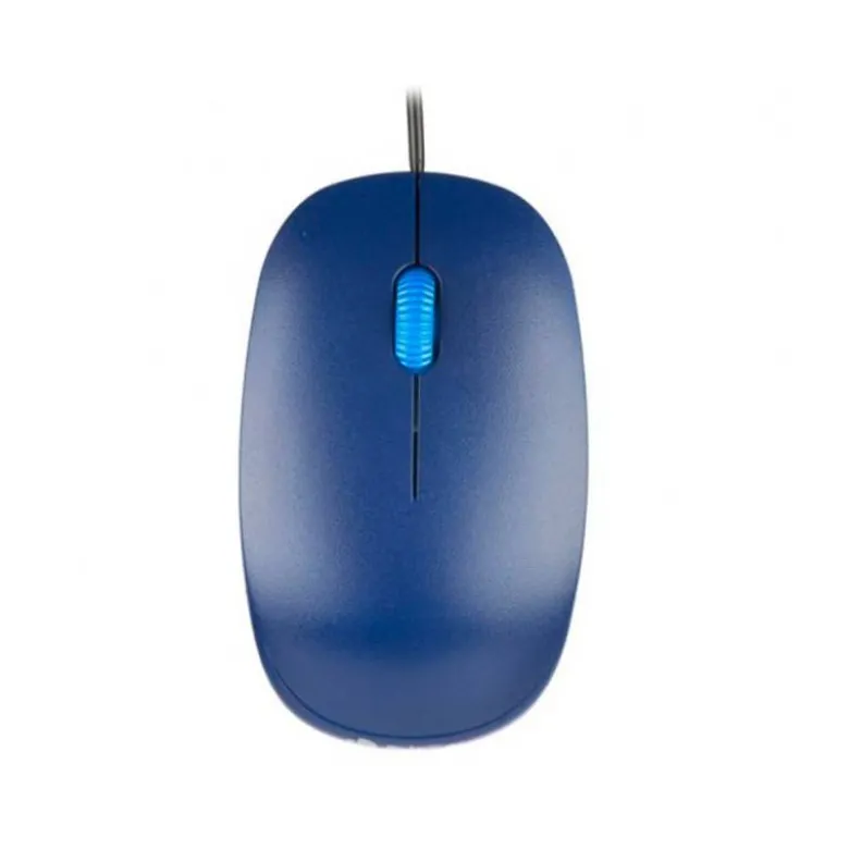 RATON NGS WIRED FLAME OPTICO CON CABLE 1000 DPI AMBIDIESTROS USB COLOR AZUL