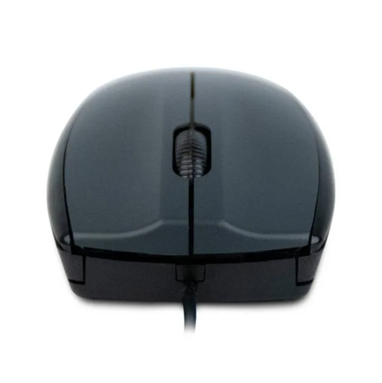 RATON NGS WIRED MIST OPTICO CON CABLE 1000 DPI AMBIDIESTROS USB COLOR NEGRO