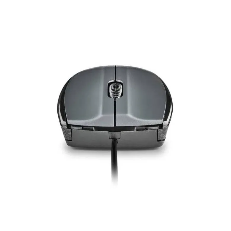 RATON NGS WIRED MIST OPTICO CON CABLE 1000 DPI AMBIDIESTROS USB COLOR NEGRO