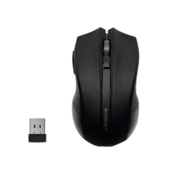 RATON Q-CONNECT OPTICO INALAMBRICO 1000 DPI RECEPTOR USB 2,4 GHZ NEGRO