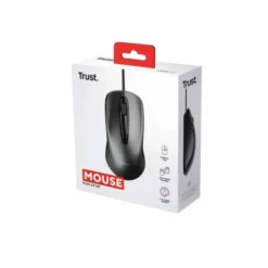 RATON TRUST BASIC OPTICO 4 BOTONES 1200 DPI USB 2.0 COLOR NEGRO