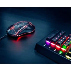 RATON TRUST GXT133 LOCX GAMING OPTICO LUCES LED 800-4000 PPP 6 BOTONES USB 2.0 CABLE 1,80 M COLOR NEGRO