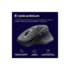 RATON TRUST OZAA OPTICO INALAMBRICO 2400DPI 6 BOTONES USB 2.0 NEGRO