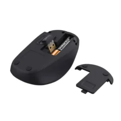 RATON TRUST YVI+ OPTICO INALAMBRICO ECO 4 BOTONES 800/1600 DPI USB 2.0 COLOR ROJO