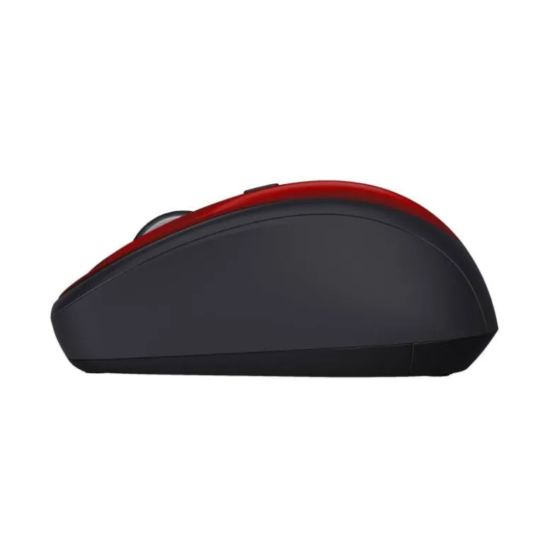 RATON TRUST YVI+ OPTICO INALAMBRICO ECO 4 BOTONES 800/1600 DPI USB 2.0 COLOR ROJO