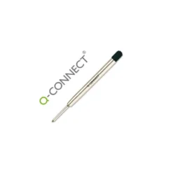 Recambio bolígrafo Q-Connect tipo parker negro