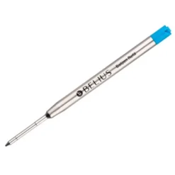 RECAMBIO BOLIGRAFO BELIUS AZUL 0,8 MM CAJA 3 UNIDADES