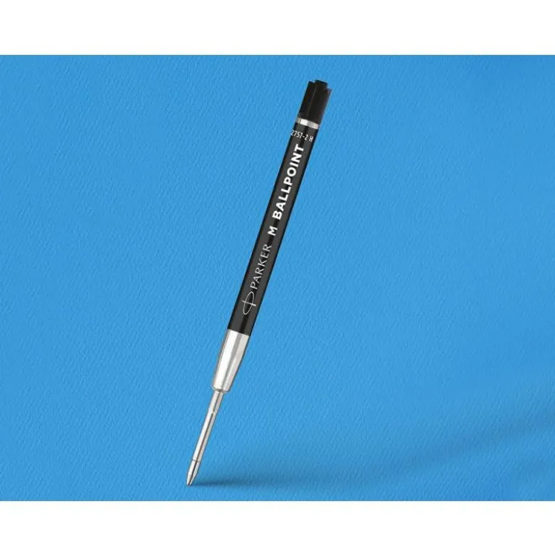 RECAMBIO BOLIGRAFO PARKER ORIGINALS ECONOMICO NEGRO PUNTA MEDIA