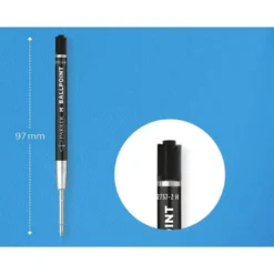 RECAMBIO BOLIGRAFO PARKER ORIGINALS ECONOMICO NEGRO PUNTA MEDIA