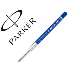 RECAMBIO BOLIGRAFO PARKER ORIGINALS ECONOMICO AZUL PUNTA MEDIA