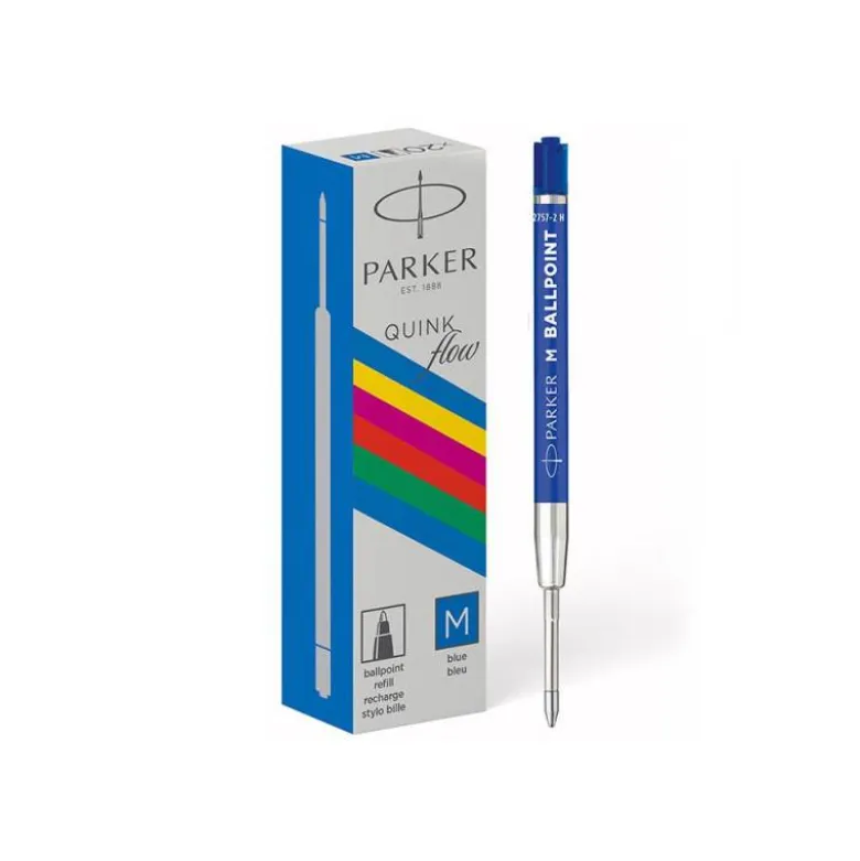 RECAMBIO BOLIGRAFO PARKER ORIGINALS ECONOMICO AZUL PUNTA MEDIA