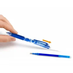 Recambio Boligrafo Q-Connect Retractil KF11058 Color Azul Caja 3 unidades