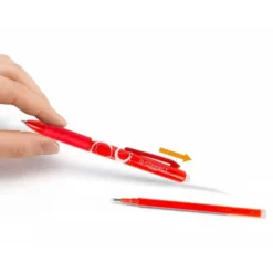 Recambio Boligrafo Q-Connect Retractil KF11059 Color Rojo Caja 3 unidades