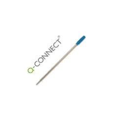 Recambio boligrafo q-connect tipo cross azul.