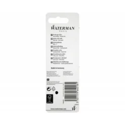 Recambio boligrafo waterman standar maxima 53425 negro